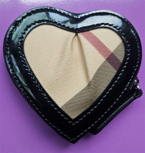 burberry heart coin purse|Burberry wallet outlet.